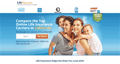 Desktop Screenshot of lifeplans.com